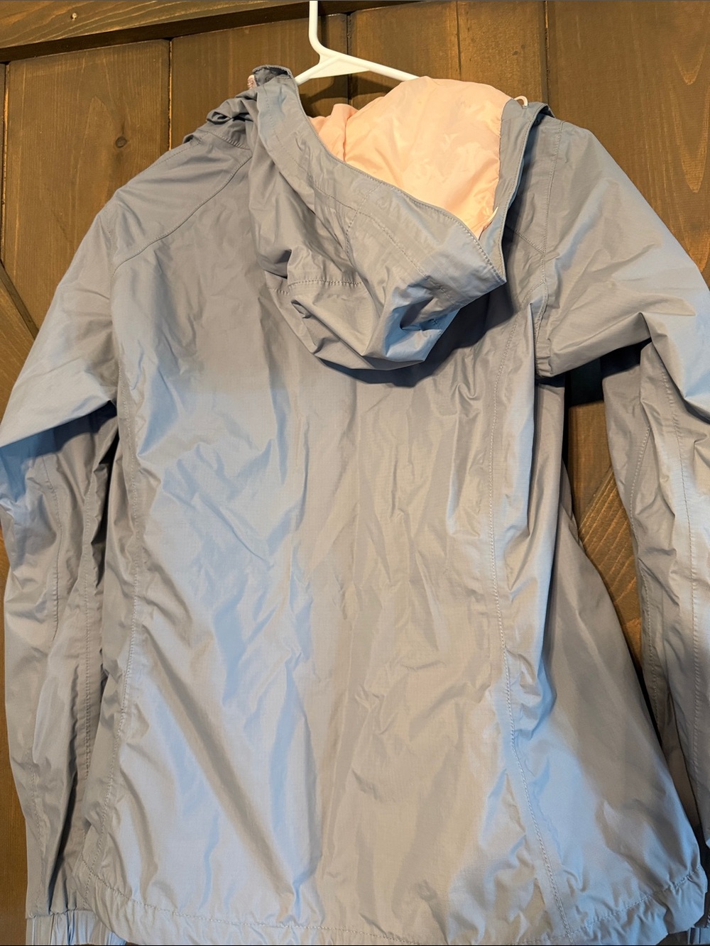 The North Face Light gray women’s Hooded Rain Jacket - Picture 7 of 8